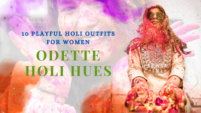 10 Playful Holi Outfits for Women | Odette Holi Hues