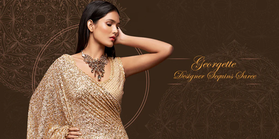 BLING ALERT! From Classic to Traditional: Glimmering Designer Sarees to Augment Your Beauty.