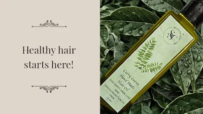 Get Stronger and Healthier Hair with Odette's Curry Leaves Hair Oil
