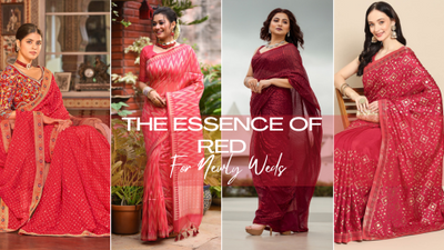 The Essence of Red for Newly Weds: Choosing the Perfect Karwa Chauth Saree