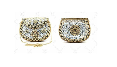 Invest in Offbeat Gold Clutches This New Year