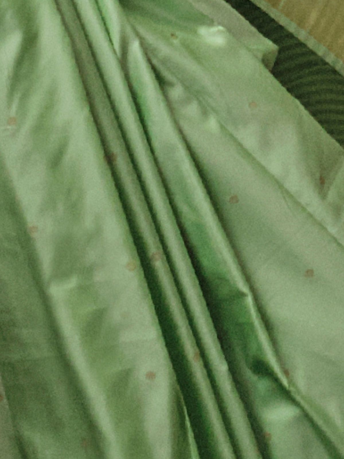 Odette Green Soft Silk Woven Saree With Unstitched Blouse For Women