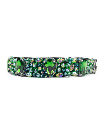 Odette - Green Embellished Hairband
