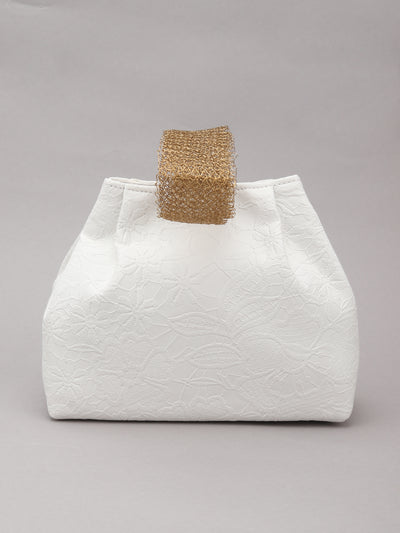 Odette Women The Very Stylish Beige Clutch Bag