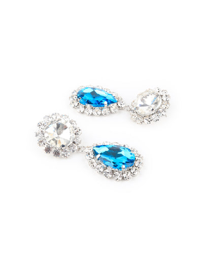 Odette - Blue Stone Earrings