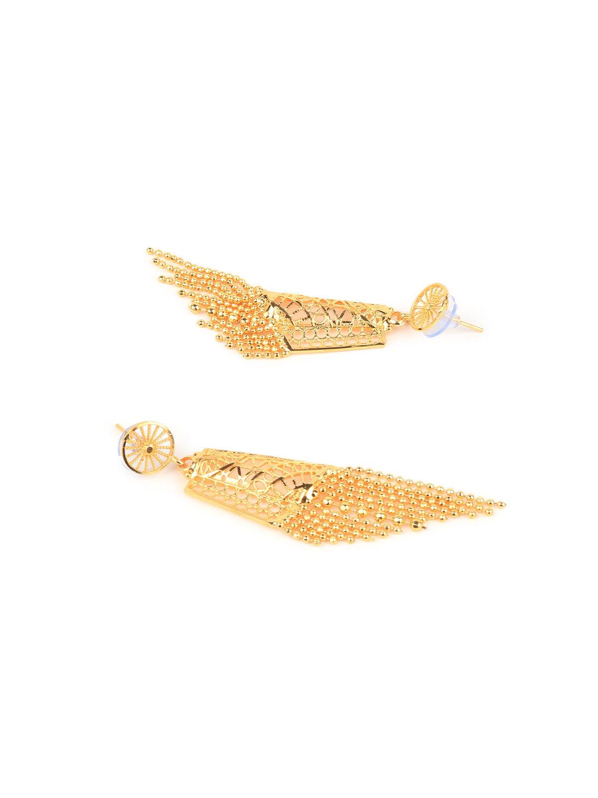 Odette Gold Alloy Jewellery Set For Women