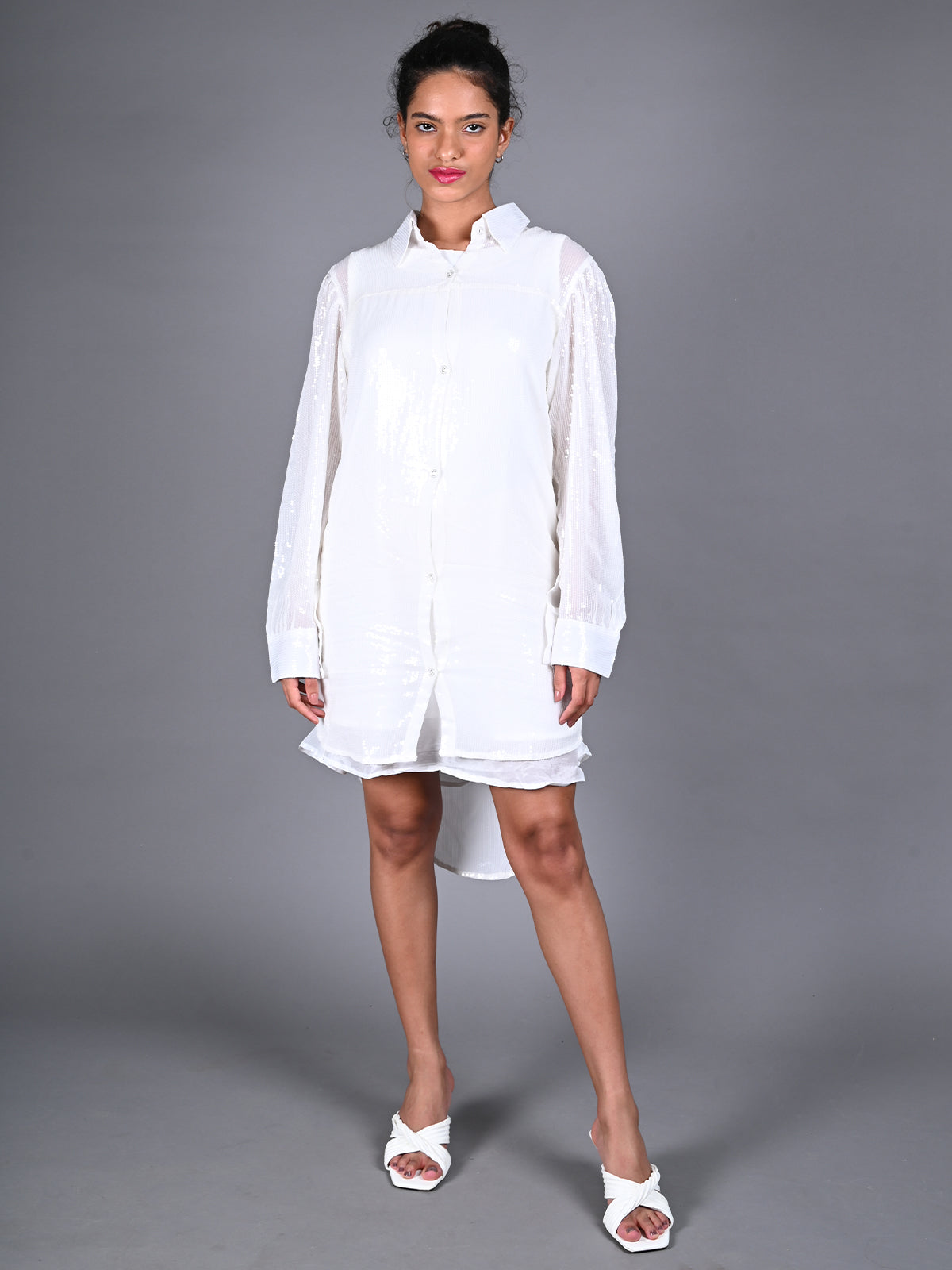 Buy White Formal Shirt For Women Online in India | VeroModa