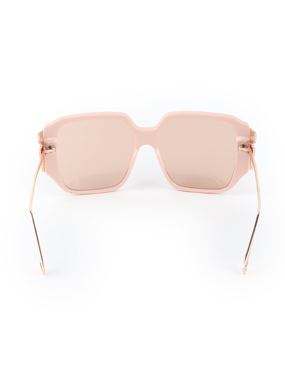 Odette Women Pink High-Index Acrylic Sunglasses
