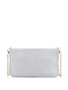 Odette Grey Fabric Beads Clutch For Women
