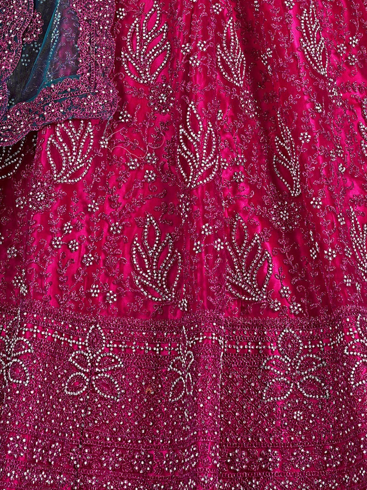 Odette Pink Soft Net Semi Stitched  Lehenga With Unstitched Blouse For Women