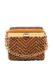 Odette Women Rose Gold Boxy Clutch