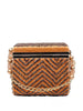 Odette Women Rose Gold Boxy Clutch