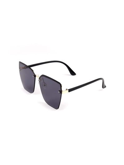 Odette Women Gorgeous Black Studded Sunglasses
