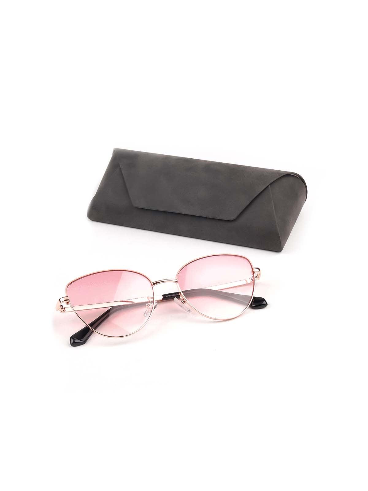 Odette Women Gorgeous Pink Shaded Sunglasses