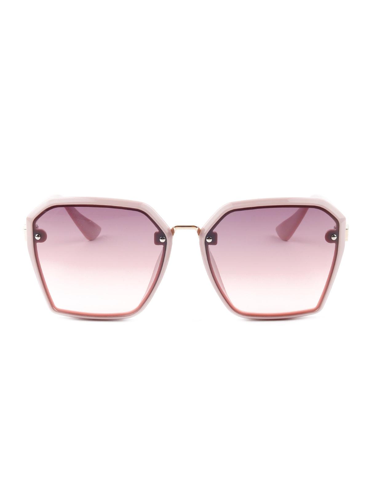 Odette Women Stunning Tinited Pink Sunglasses