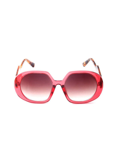 Odette Women Super Stylish Pink-Tinted Sunglasses