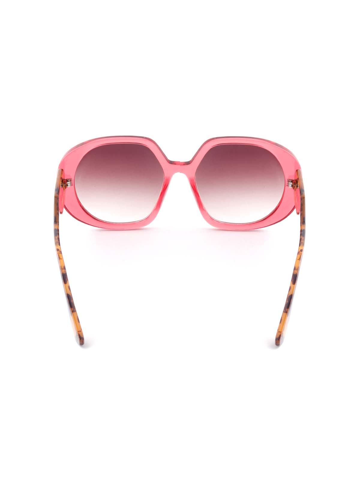 Odette Women Super Stylish Pink-Tinted Sunglasses