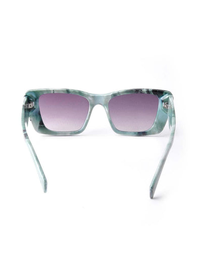 Odette Super Beachy Green Printed Sunglasses For Women