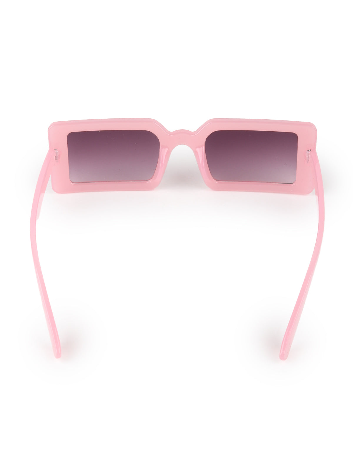 Odette Pink Acrylic Rectangular Sunglasses for Women
