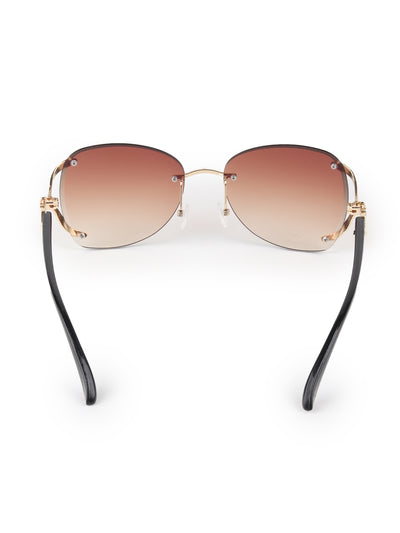 Odette Tan Acrylic Square Sunglasses for Women