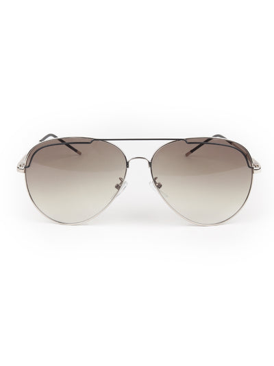 Odette Green Acrylic Aviator Sunglasses for Women