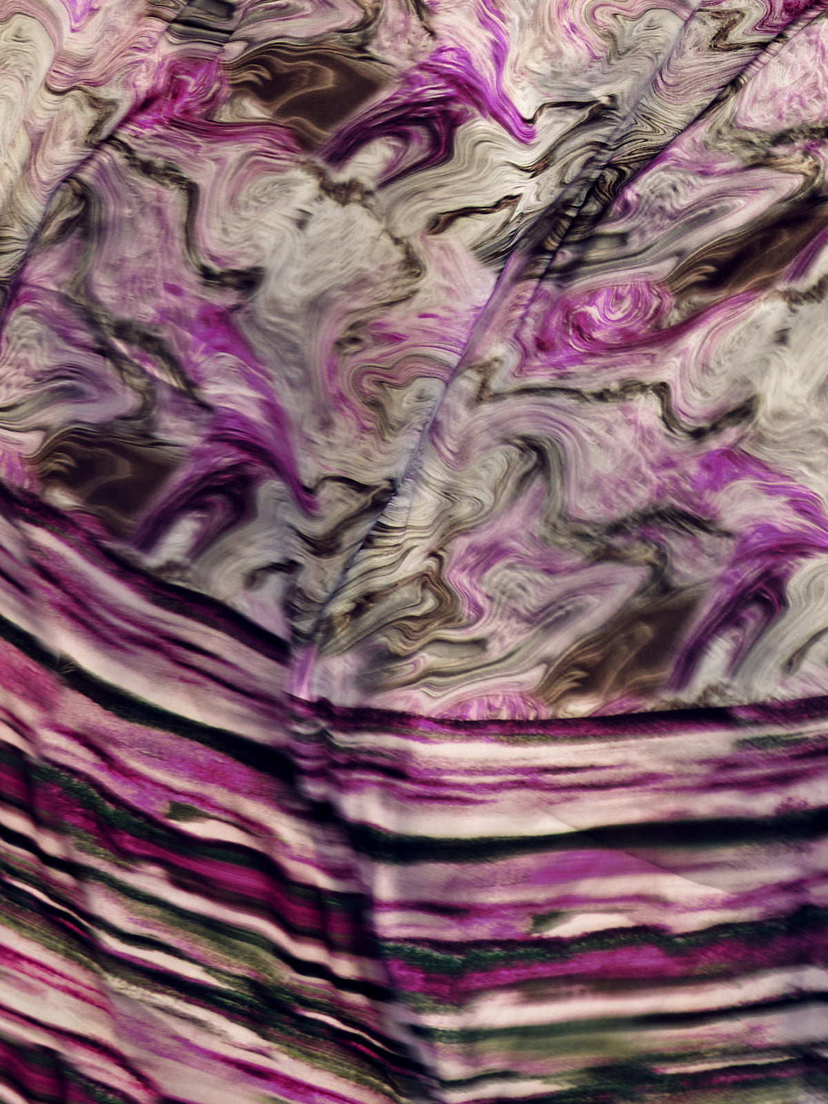 Odette Purple Digital Printed Saree For Women