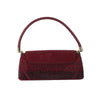 Odette Maroon Embellished Clutch For Women
