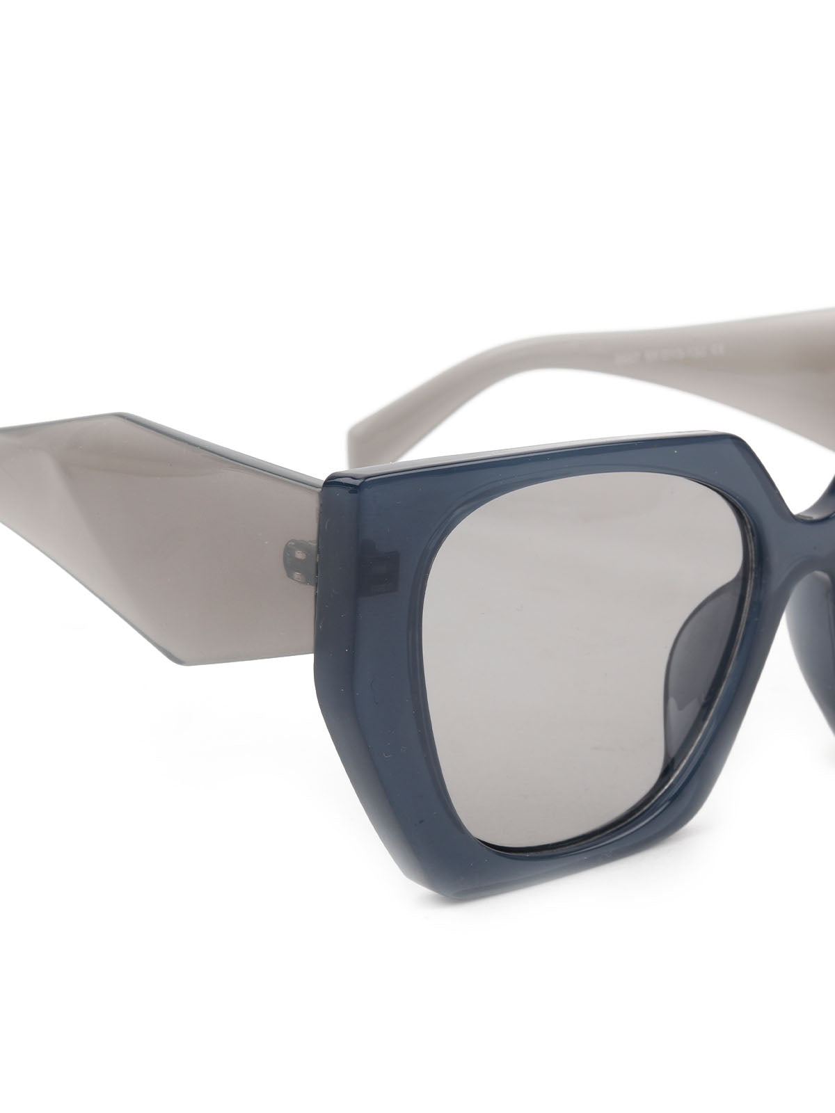 Vogue Eyewear Transparent Grey Sunglasses | Glasses.com® | Free Shipping