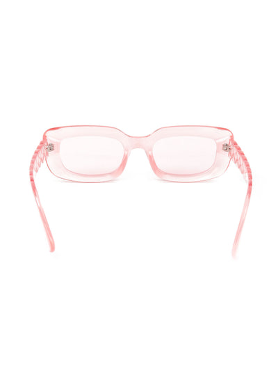 Odette Women Broad Frame Pink Sunglasses