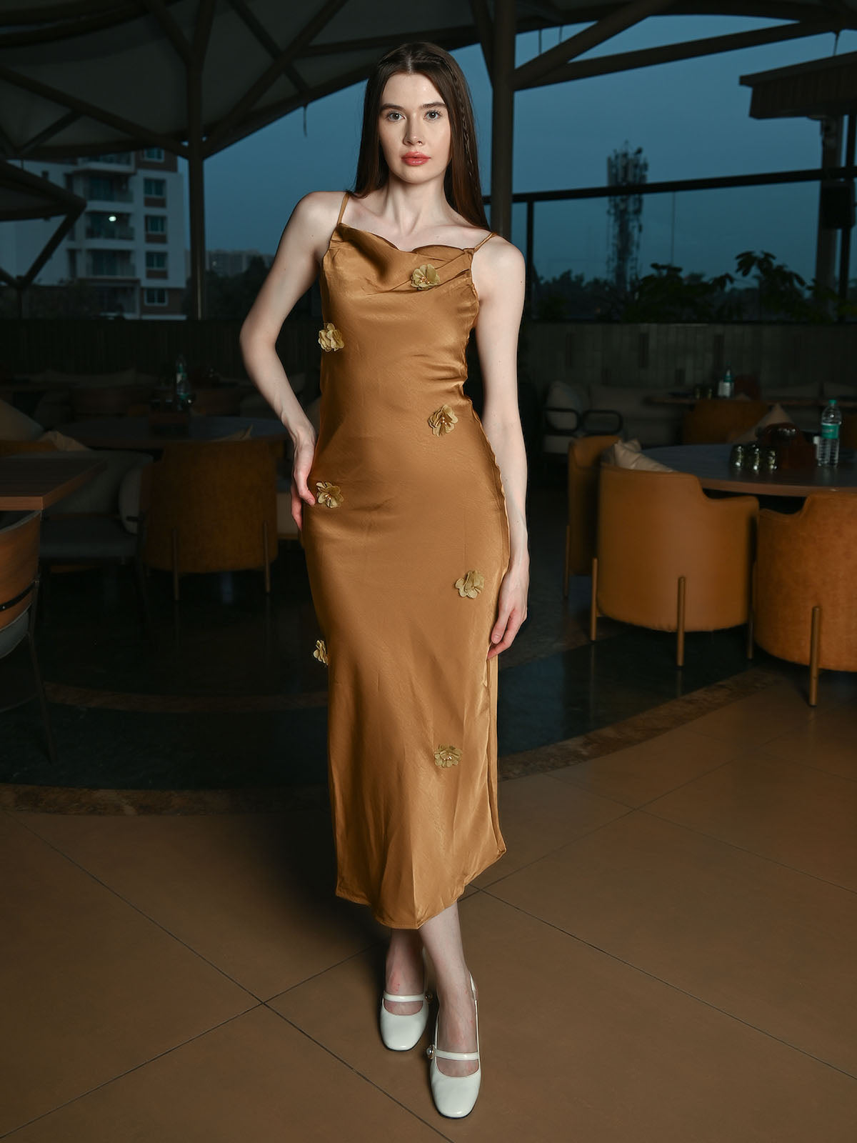 casual cotton dress Mocha Polo Be cute and comfortable Elegant Party Dress Vintage 90s Onyx Beaded Size:8 - Bust 35