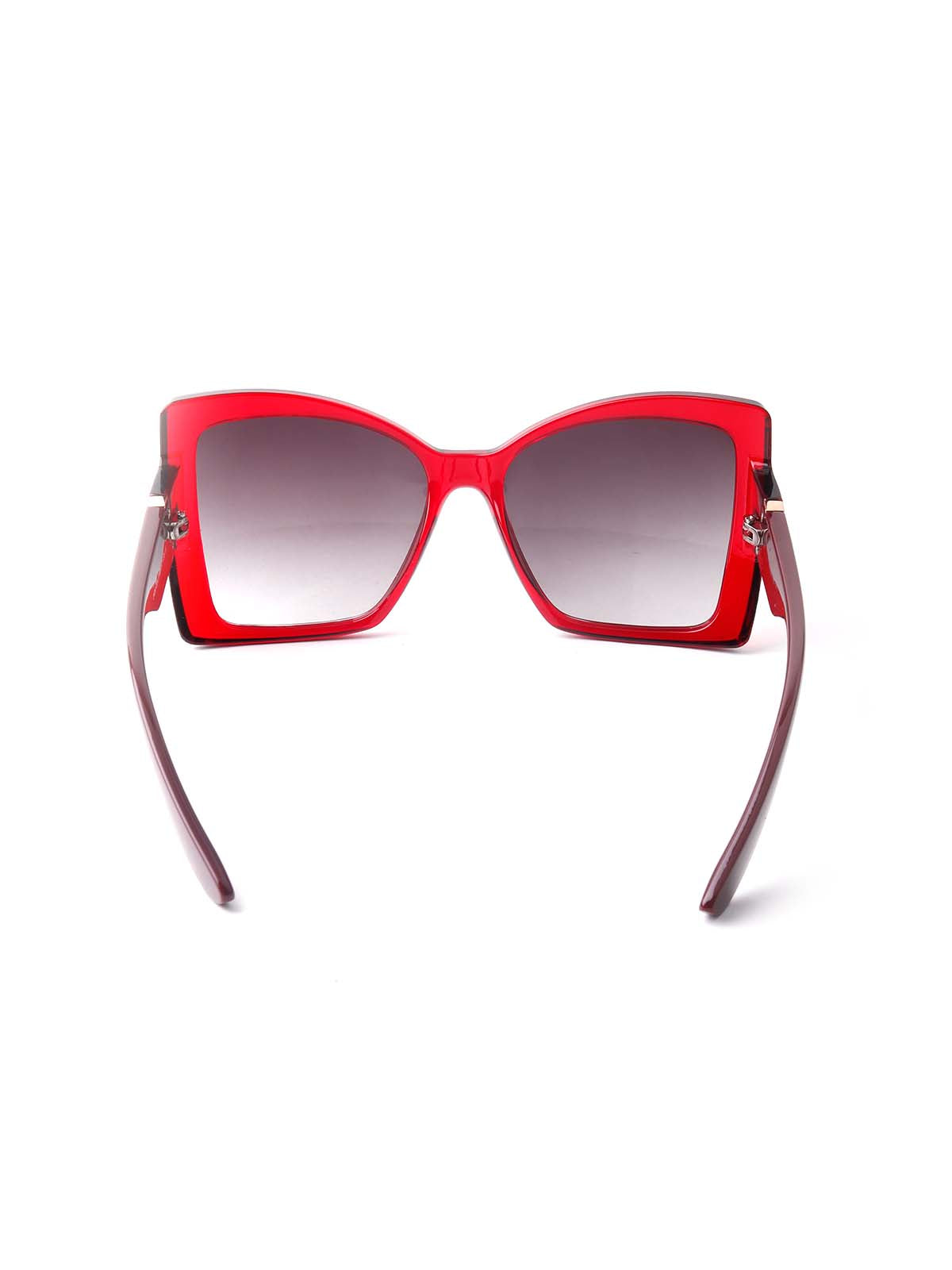Odette Women Red Frame Flared Stunning Sunglasses