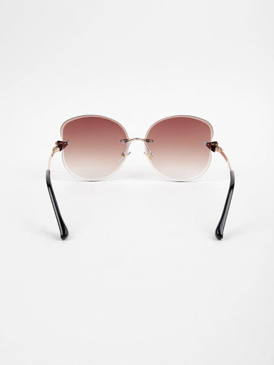 Odette Women Pink Metal Sunglasses