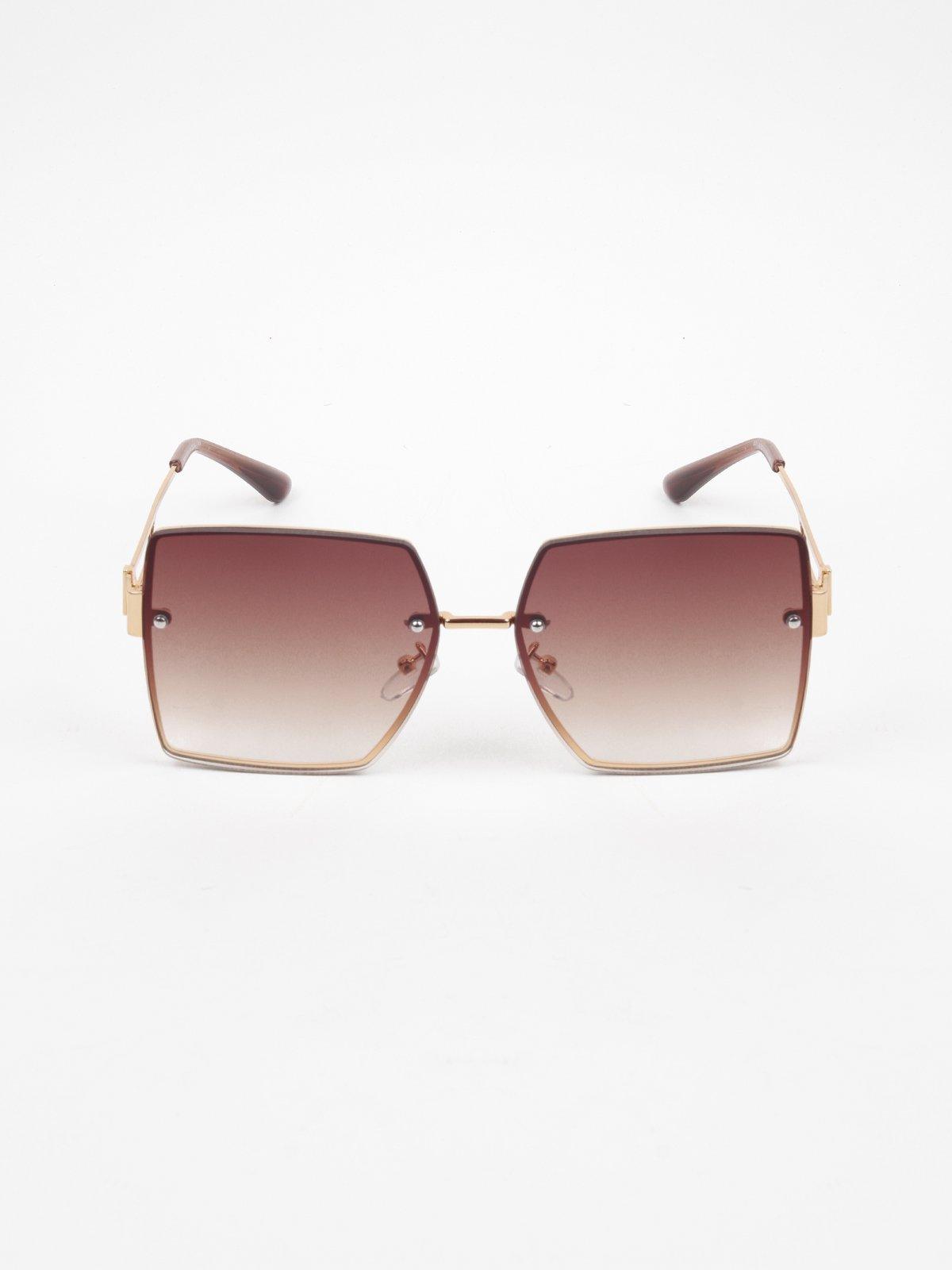 Odette Women Brown Metal Sunglasses
