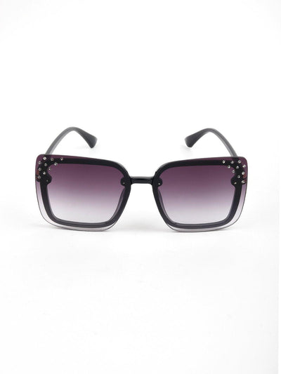 Odette Women Voilet High-Index Acrylic Sunglasses
