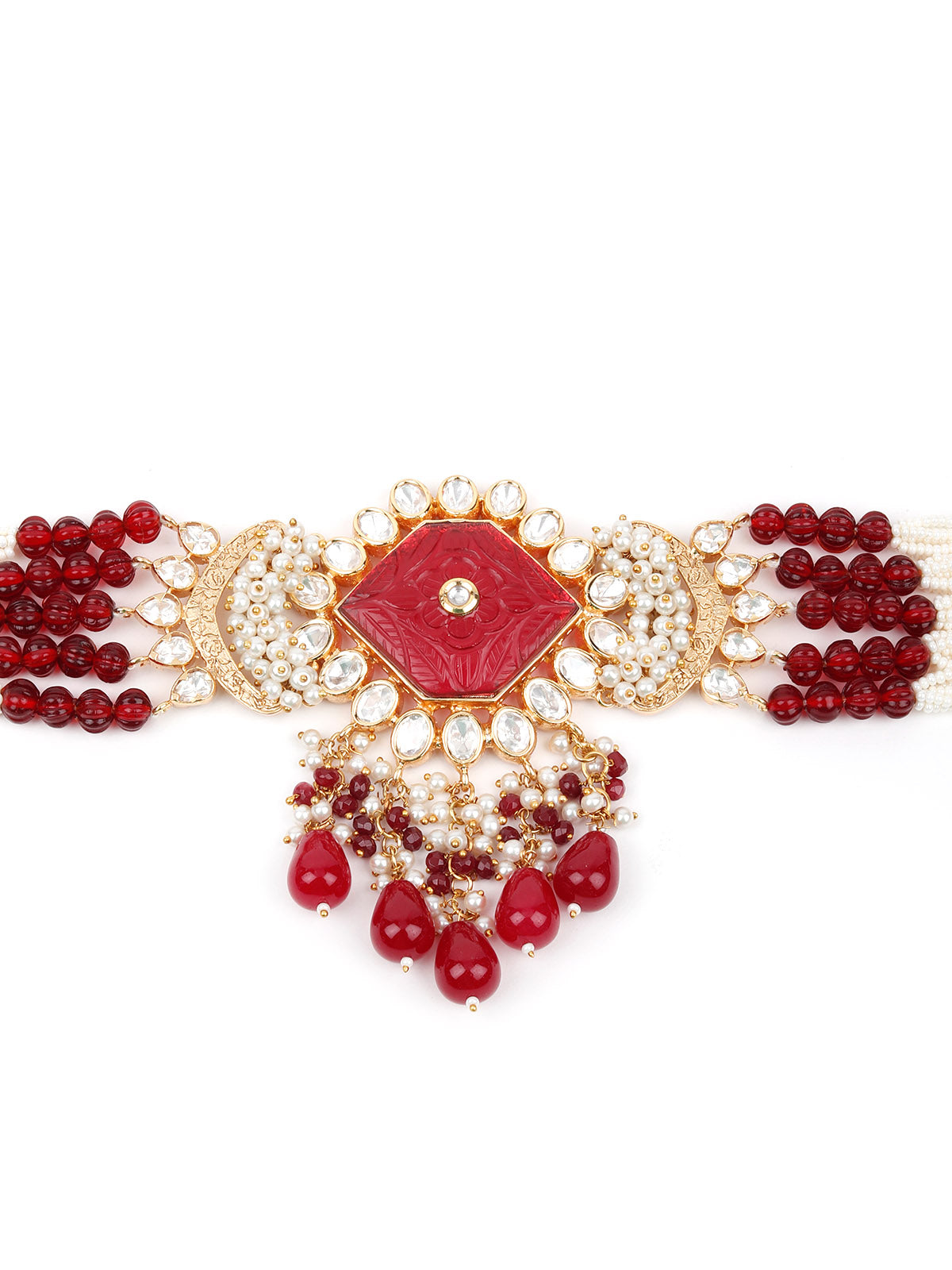 Odette Women Designer Choker Necklace Set