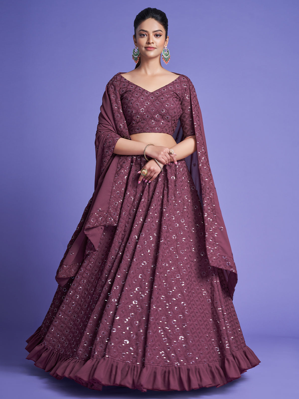 Fashionable Latest Designer Lehenga Choli Under 1500 – TheDesignerSaree