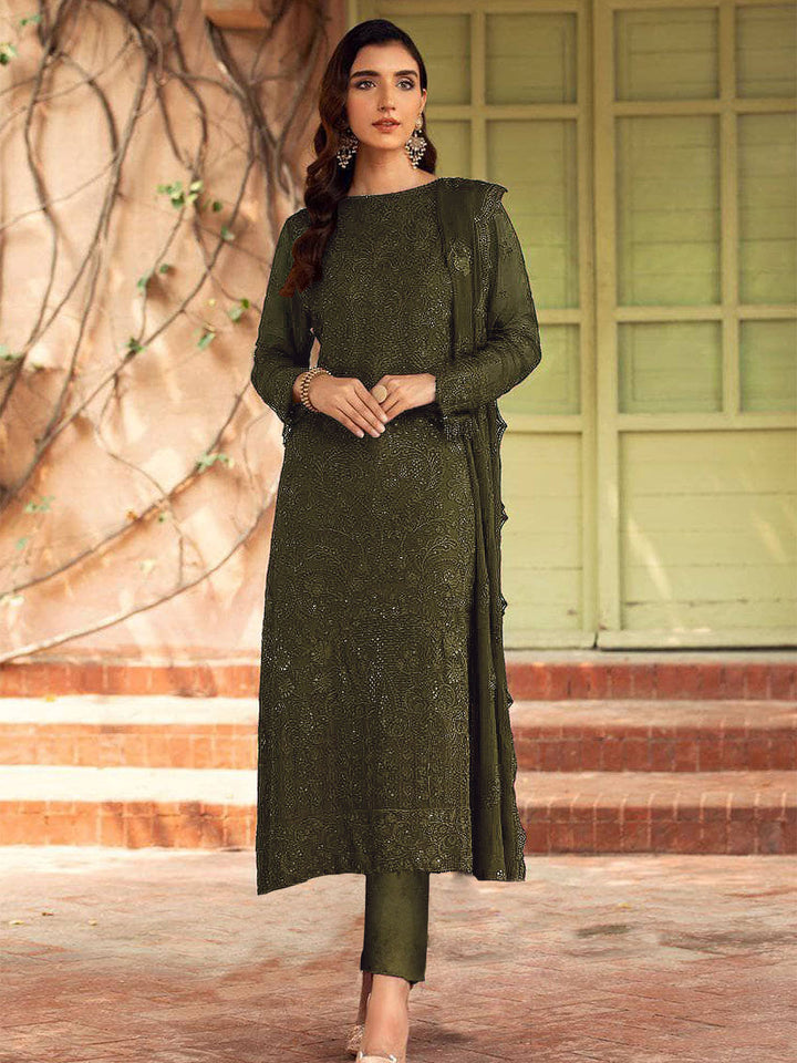 Girlish Suits Latest Design Of Suits For Ladies Cotton Green Ladies Designer Pakistani Suits, Unstitched At Girlish Suits Latest Design Of Suits For Ladies Cotton Green Ladies Designer Pakistani Suits, Unstitched At