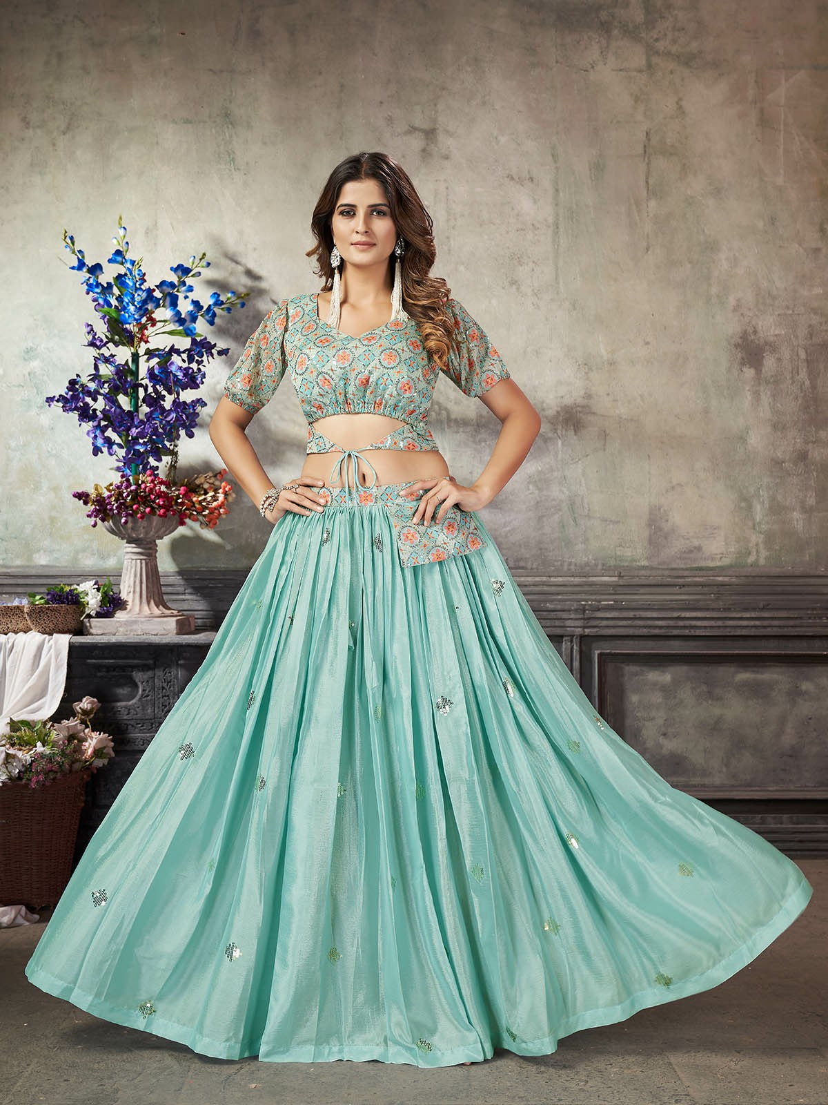 Classy lehengas deals