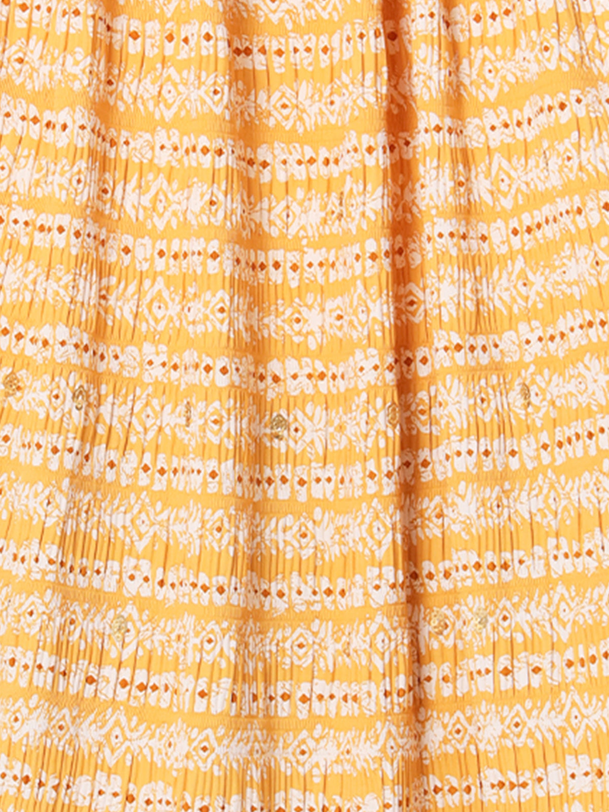 Elegant Yellow Art Silk Semi-Stitched Lehenga Choli