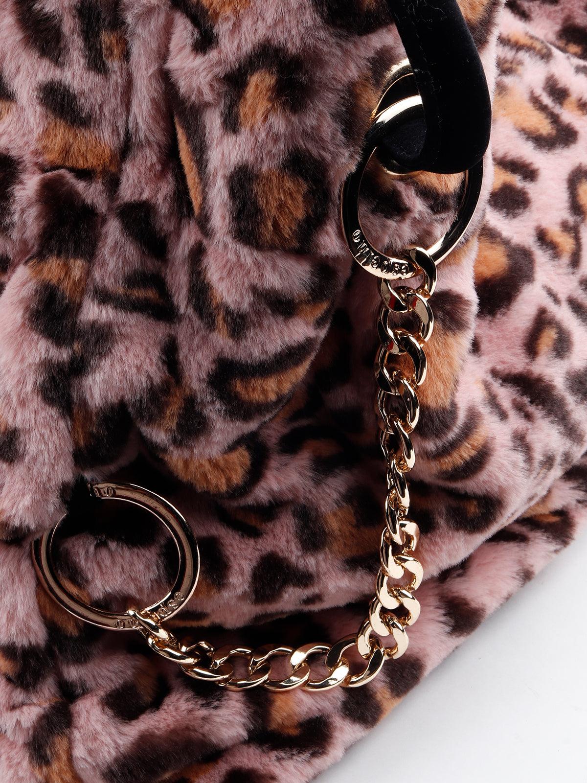 Small Emily bag in leopard print leather | The Kooples - US