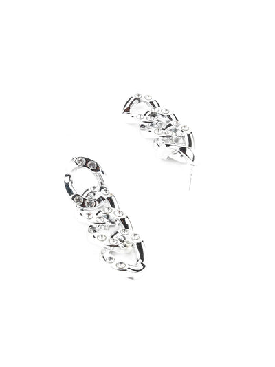Astrid Metallic Dangle Earrings - Odette