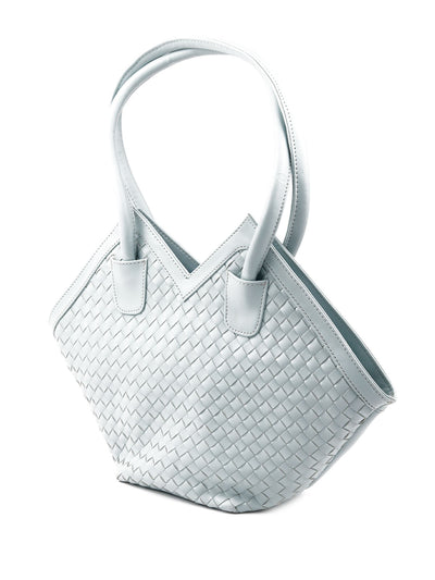 Odette Women Grey Patterned Hand Bag