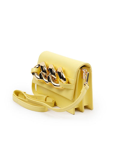 AWE-WORTHY POP-UP YELLOW HAND BAG - Odette