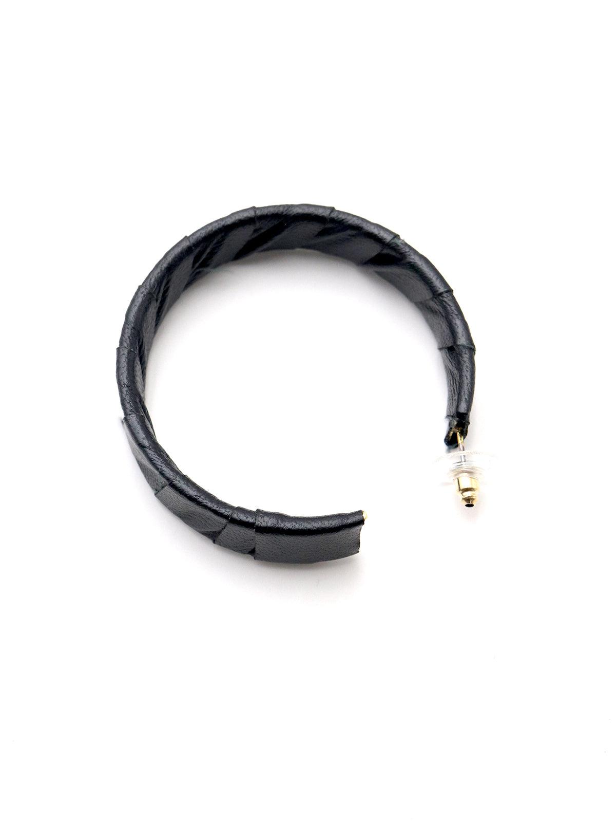 Basic Black Hoops - Odette