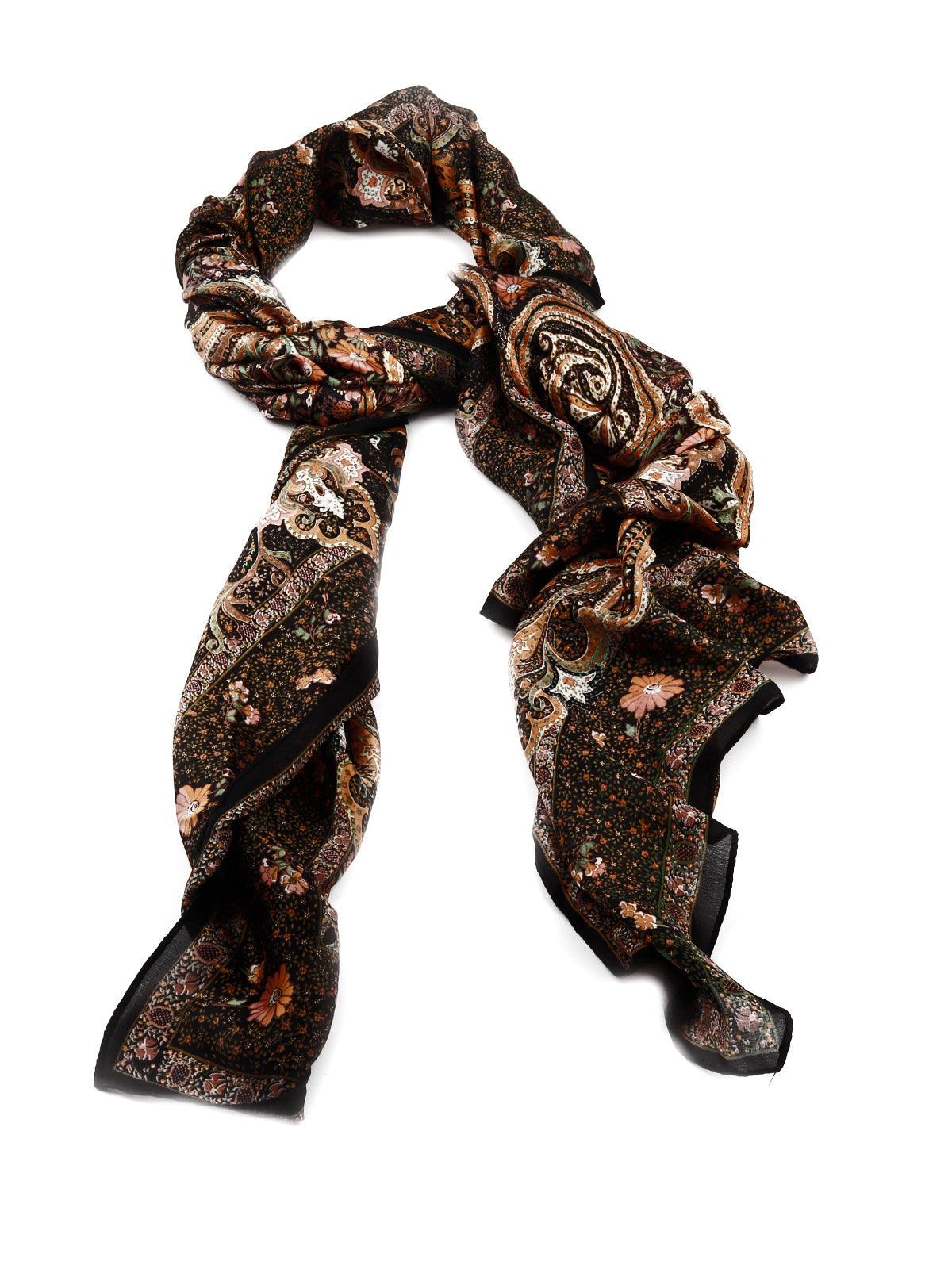 Beautiful multicoloured printed scarf for women - Odette