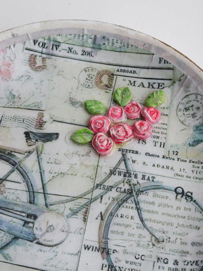 Bicycle Wall Hanging Plate - Odette