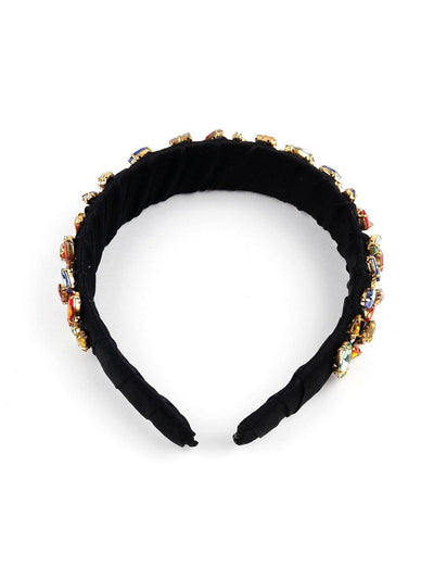 Black Band Multi Colour Beads - Odette