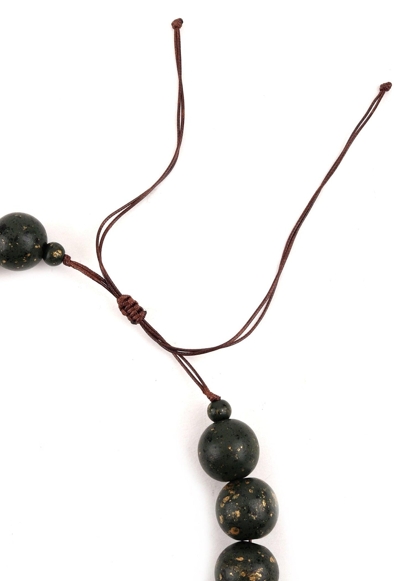 Bold Black Casual Necklace - Odette