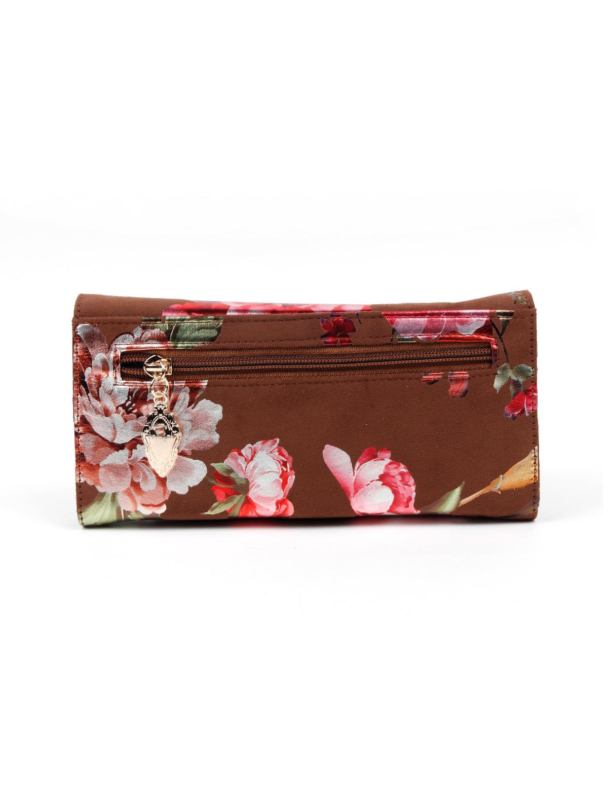 Buy Ted Baker Dusty Pink Floral Pouch for Women Online | The Collective