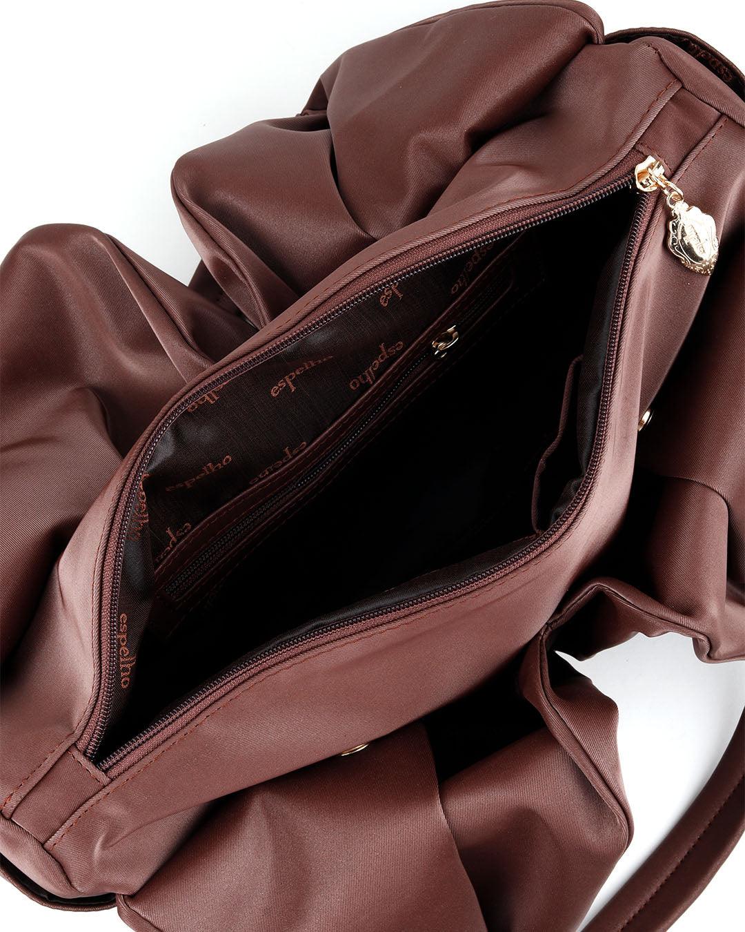 Brown Handy Shoulder bag - Odette